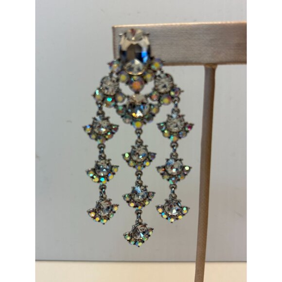 Sparkling Chandelier Earrings by INC – Holiday Showstoppers! 💎✨🎄 - Picture 4 of 5